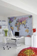 4 050 Komar World Map Carta Da Parati 270X188cm 4 Pannelli_80012825 D9Cf 4D49 A732 6A13D4Aa8D32 | Yourdecoration.it