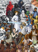 4 4111 komar star wars classic cartoon collage 184x254cm 4 delig | Yourdecoration.it