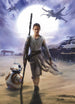 4 448 Komar Star Wars Rey Carta Da Parati 184X254cm 4 D | Yourdecoration.it