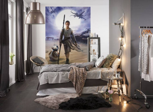 4 448 Komar Star Wars Rey Carta Da Parati 184X254cm 4 D_0Acae5Ab 509F 4553 83D7 Bb0Ca9827581 | Yourdecoration.it