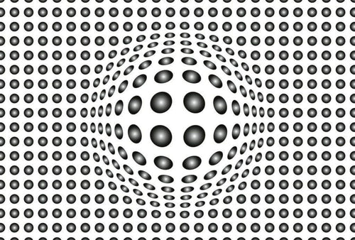 5006 8 Wizard_Genius Dots Black And White Carta Da Parati In Tessuto Non Tessuto 384X260cm 8 Strisce_62F91232 3427 4640 A342 552A969B5Bd2 | Yourdecoration.it