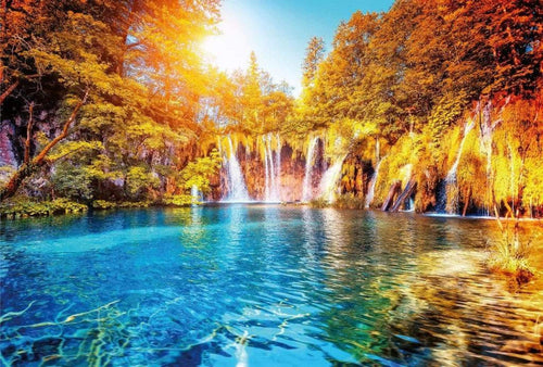 5030 8 Wizard_Genius Waterfall And Lake In Croatia Carta Da Parati In Tessuto Non Tessuto 384X260cm 8 Strisce_Ad5C40C3 95D0 4108 8Bc7 Abab47Edeec5 | Yourdecoration.it