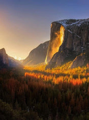 5064 4 Wizard_Genius Yosemite National Park Usa Carta Da Parati In Tessuto Non Tessuto 192X260cm 4 Strisce | Yourdecoration.it