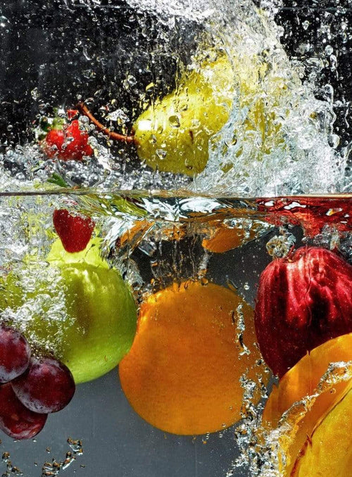 5406 4 Wizard_Genius Refreshing Fruit Carta Da Parati In Tessuto Non Tessuto 192X260cm 4 Strisce | Yourdecoration.it