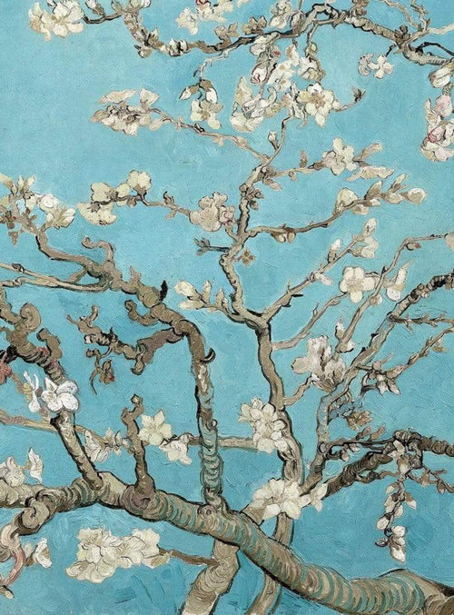 5454 4 Wizard_Genius Van Gogh Almond Blossom Carta Da Parati In Tessuto Non Tessuto 192X260cm 4 Strisce | Yourdecoration.it