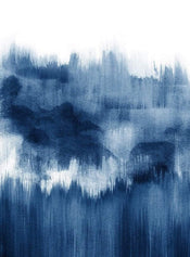 5476 4 Wizard_Genius Brush Strokes Blue Carta Da Parati In Tessuto Non Tessuto 192X260cm 4 Strisce | Yourdecoration.it