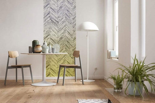 6000C Vd1 Komar Herringbone Yellow Carta Da Parati In Tessuto Non Tessuto 100X250cm 1 Baan Ambiente | Yourdecoration.it