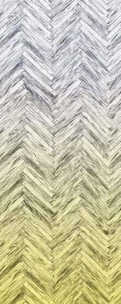 6000C Vd1 Komar Herringbone Yellow Carta Da Parati In Tessuto Non Tessuto 100X250cm 1 Baan | Yourdecoration.it