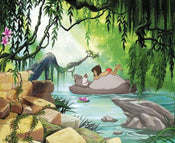 8 4106 Komar Jungle Book Swimming With Baloo Carta Da Parati 368X254cm 8 Pannelli | Yourdecoration.it