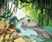 8 4106 Komar Jungle Book Swimming With Baloo Carta Da Parati 368X254cm 8 Pannelli | Yourdecoration.it