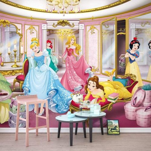 8 4108 Komar Disney Princess Mirror Carta Da Parati 368X254cm 8 Pannelli Ambiente | Yourdecoration.it