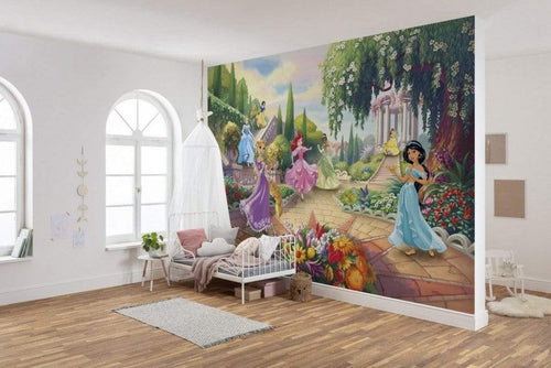 8 4109 Komar Disney Princess Park Carta Da Parati 368X254cm 8 Pannelli Ambiente | Yourdecoration.it