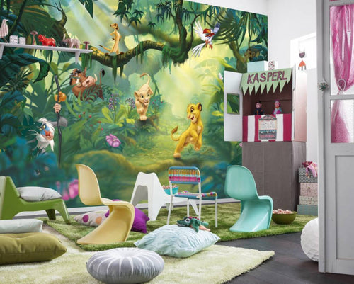 8 475 Komar Lion King Jungle Carta Da Parati 368X254cm_1A93Eea6 Bc68 4F30 Ac2E Ca7B3918044A | Yourdecoration.it