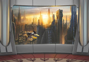 8 483 Komar Star Wars Coruscant View Carta Da Parati 36 | Yourdecoration.it