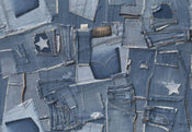 8 909 Komar Jeans Carta Da Parati 368X254cm 8 Pannelli | Yourdecoration.it