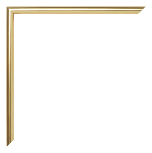 Annecy Plastica Cornice 21x29 7cm A4 Oro Dettaglio Angolo | Yourdecoration.it