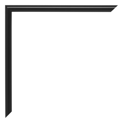 Annecy Plastica Cornice 21x29-7cm Nero Opaco Dettaglio Angolo | Yourdecoration.it