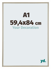 Annecy Plastica Cornice 59 4x84cm A1 Champagne Davanti Dimensione | Yourdecoration.it