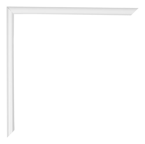 Annecy Plastica Cornice 59-4x84cm Bianco Lucente Dettaglio Angolo | Yourdecoration.it