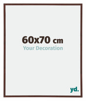 Annecy Plastica Cornice 60x70cm Marrone Davanti Dimensione | Yourdecoration.it