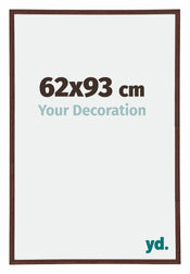 Annecy Plastica Cornice 62x93cm Marrone Davanti Dimensione | Yourdecoration.it