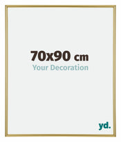 Annecy Plastica Cornice 70x90cm Oro Davanti Dimensione | Yourdecoration.it