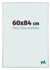 Austin Alluminio Cornice 60x84cm Argento Opaco Davanti Dimensione | Yourdecoration.it