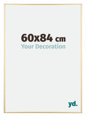 Austin Alluminio Cornice 60x84cm Oro Lucido Davanti Dimensione | Yourdecoration.it