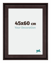 Birmingham Legna Cornice 45x60cm Marrone Davanti Dimensione | Yourdecoration.it