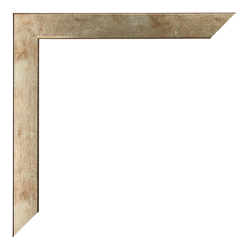 Catania MDF Cornice 20x20cm Oro Dettaglio Angolo | Yourdecoration.it