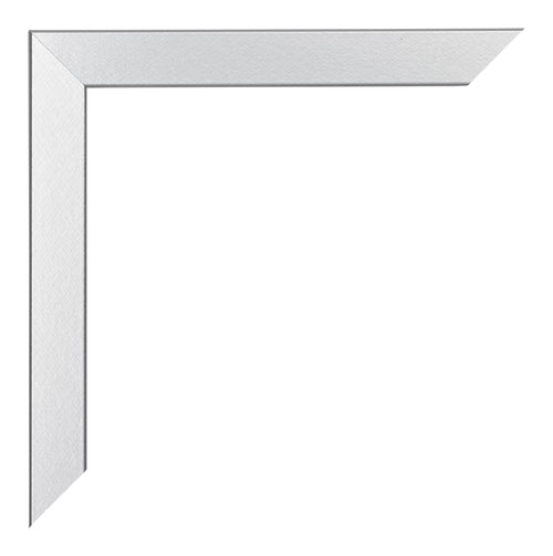 Catania MDF Cornice 20x60cm Argento Dettaglio Angolo | Yourdecoration.it