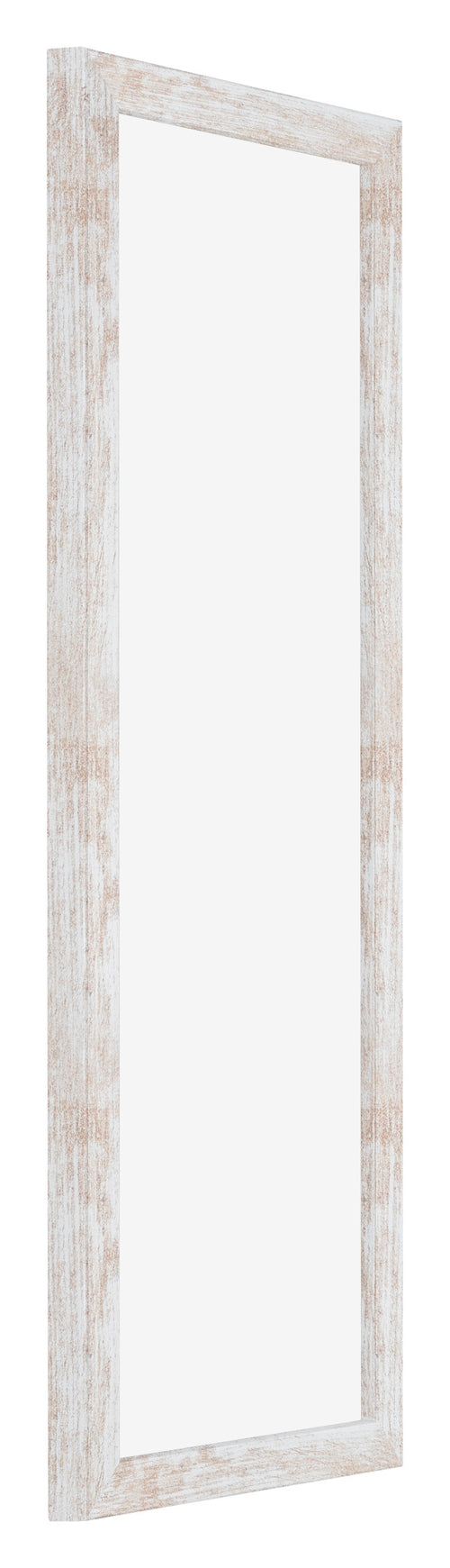 Catania MDF Cornice 20x60cm White Wash Davanti Obliquo | Yourdecoration.it