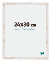 Catania MDF Cornice 24x30cm White Wash Dimensione | Yourdecoration.it