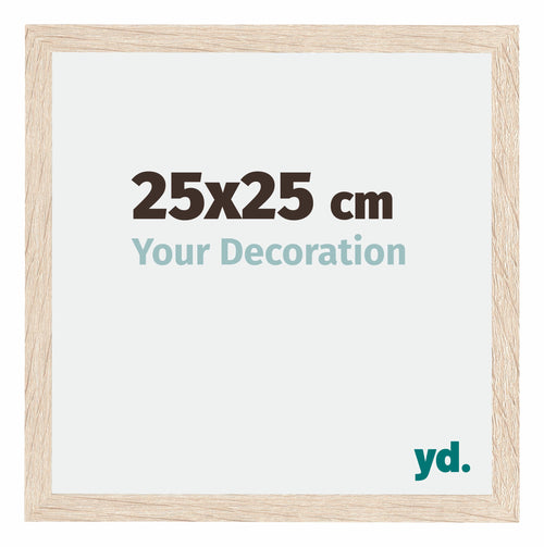 Catania MDF Cornice 25x25cm Quercia Dimensione | Yourdecoration.it