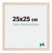 Catania MDF Cornice 25x25cm Quercia Dimensione | Yourdecoration.it