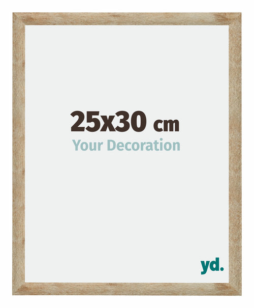 Catania MDF Cornice 25x30cm Oro Dimensione | Yourdecoration.it