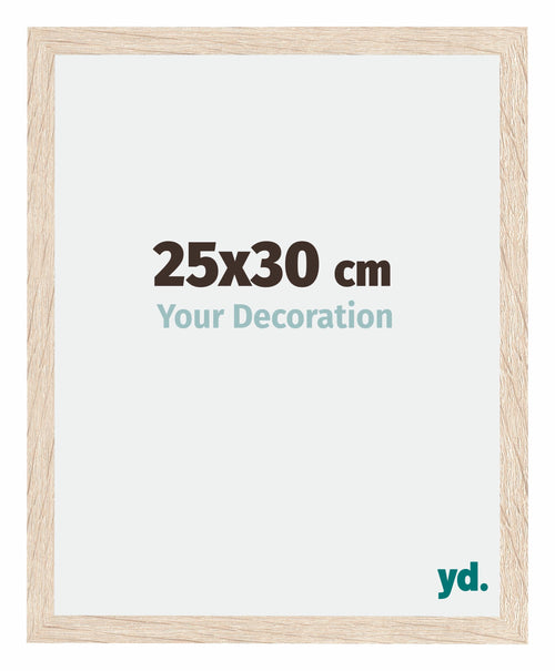 Catania MDF Cornice 25x30cm Quercia Dimensione | Yourdecoration.it