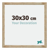 Catania MDF Cornice 30x30cm Oro Dimensione | Yourdecoration.it