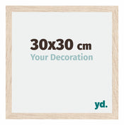 Catania MDF Cornice 30x30cm Quercia Dimensione | Yourdecoration.it