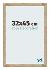 Catania MDF Cornice 32x45cm Oro Davanti Dimensione | Yourdecoration.it