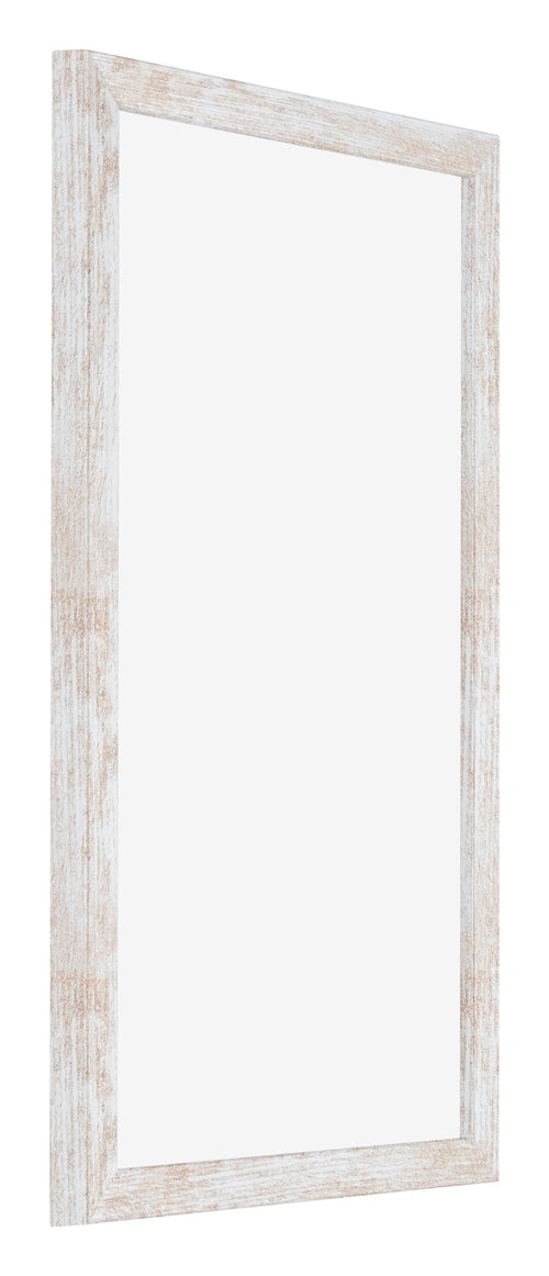 Catania MDF Cornice 33x48cm White Wash Davanti Obliquo | Yourdecoration.it