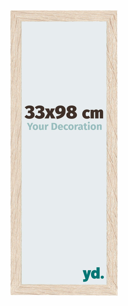 Catania MDF Cornice 33x98cm Quercia Davanti Dimensione | Yourdecoration.it