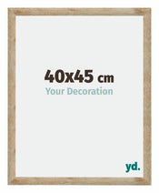 Catania MDF Cornice 40x45cm Oro Dimensione | Yourdecoration.it