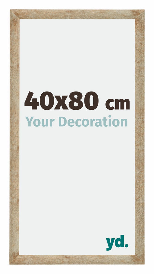 Catania MDF Cornice 40x80cm Oro Dimensione | Yourdecoration.it