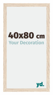 Catania MDF Cornice 40x80cm Quercia Dimensione | Yourdecoration.it