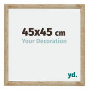 Catania MDF Cornice 45x45cm Oro Dimensione | Yourdecoration.it