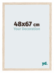 Catania MDF Cornice 48x67cm Quercia Davanti Dimensione | Yourdecoration.it