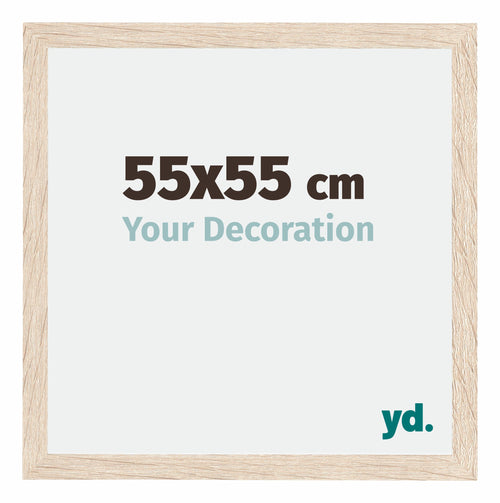 Catania MDF Cornice 55x55cm Quercia Dimensione | Yourdecoration.it