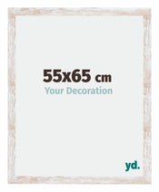 Catania MDF Cornice 55x65cm White Wash Dimensione | Yourdecoration.it