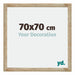 Catania MDF Cornice 70x70cm Oro Dimensione | Yourdecoration.it